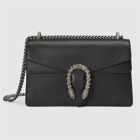 gucci dionysus tiger head|Dionysus small shoulder bag in Black Leather .